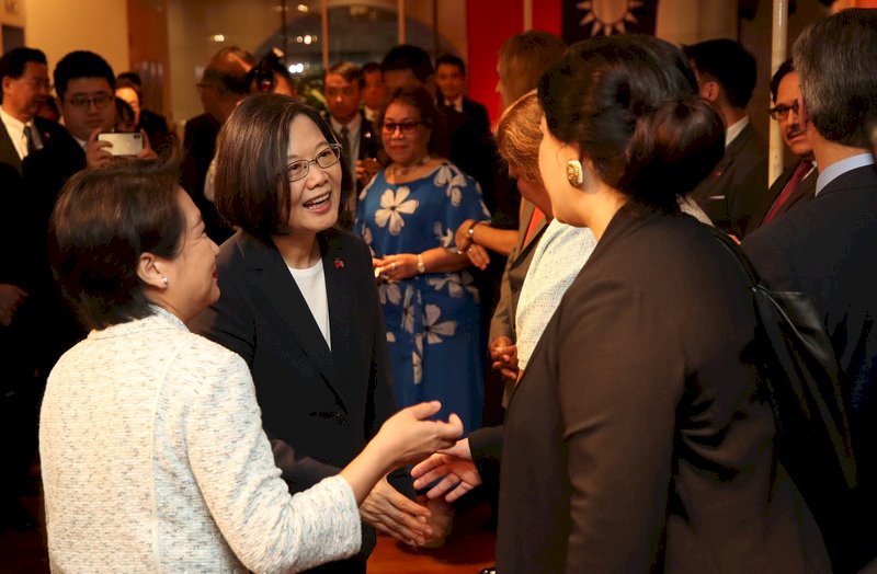 感謝友邦駐聯合國代表相挺 總統：台灣不會屈於恫嚇
