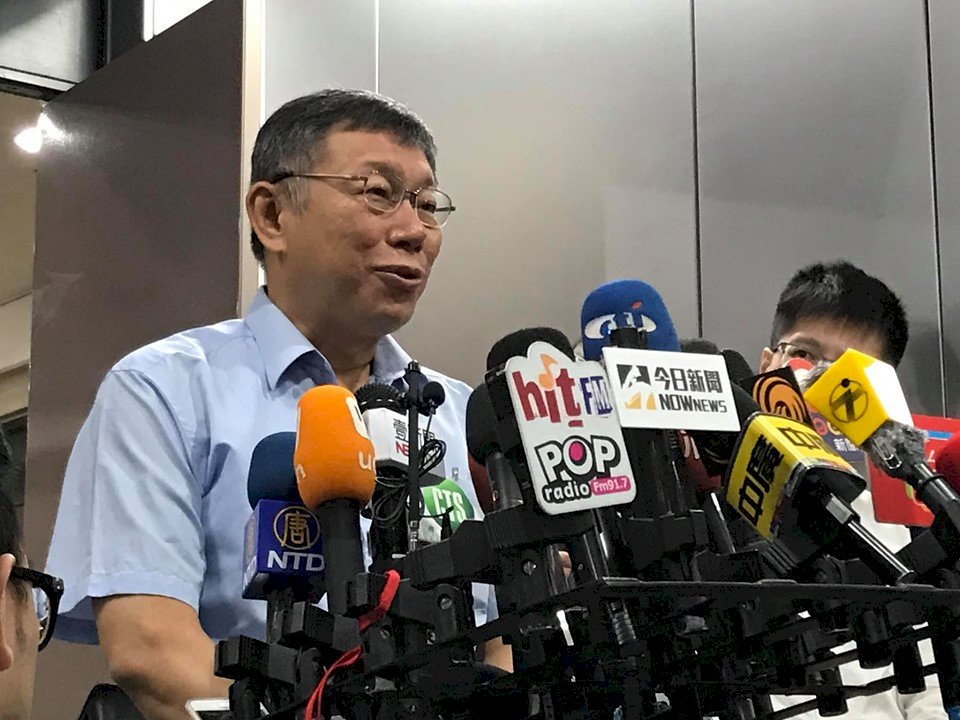 高雄淹水遭批清淤破功 柯文哲：不須見獵心喜