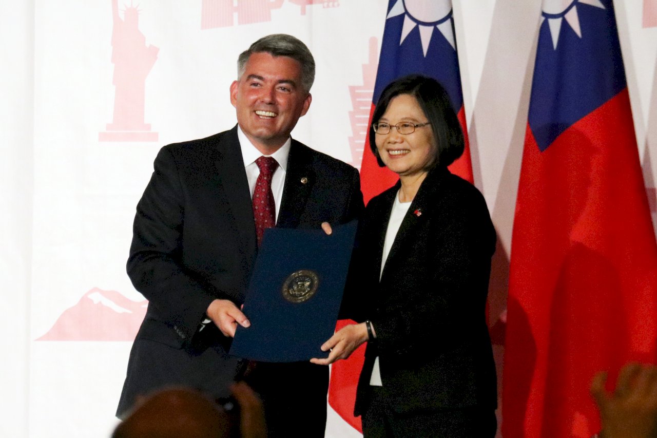 蔡總統丹佛僑宴 多位美議員出席