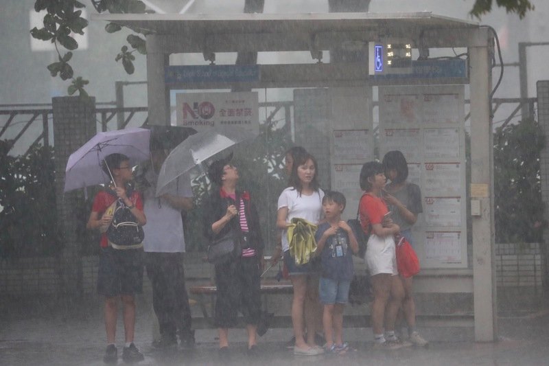 北市大雷雨  大安森林公園時雨量136毫米