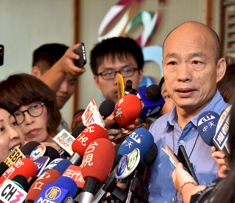 蘇揆批災後神隱 韓國瑜反嗆兩套標準