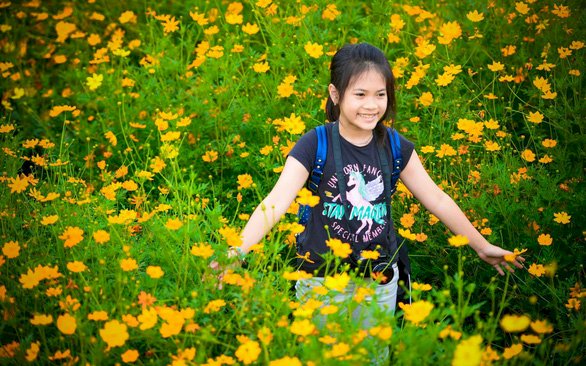人小志氣高！越11歲女童宣揚環保籲開學不放氣球
