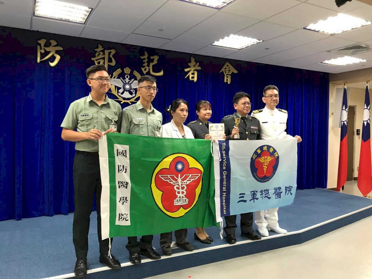 VR模擬大量傷患場景 國防醫學院獲韓國金獎肯定