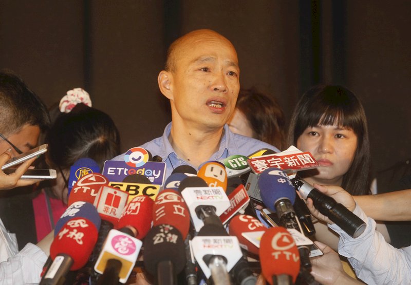 傳郭王會面 韓國瑜喊話：藍軍大團結