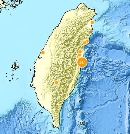 一早地牛翻身 花蓮規模4.8地震