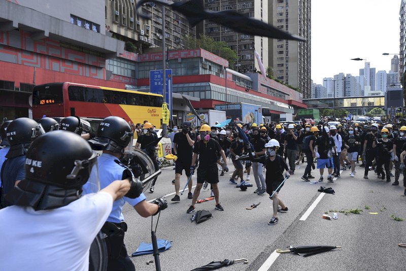 港反送中餘波 法院禁市民干擾警察宿舍