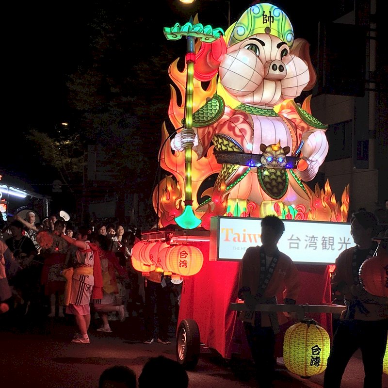 日本青森睡魔祭 台灣燈會花燈首度登場