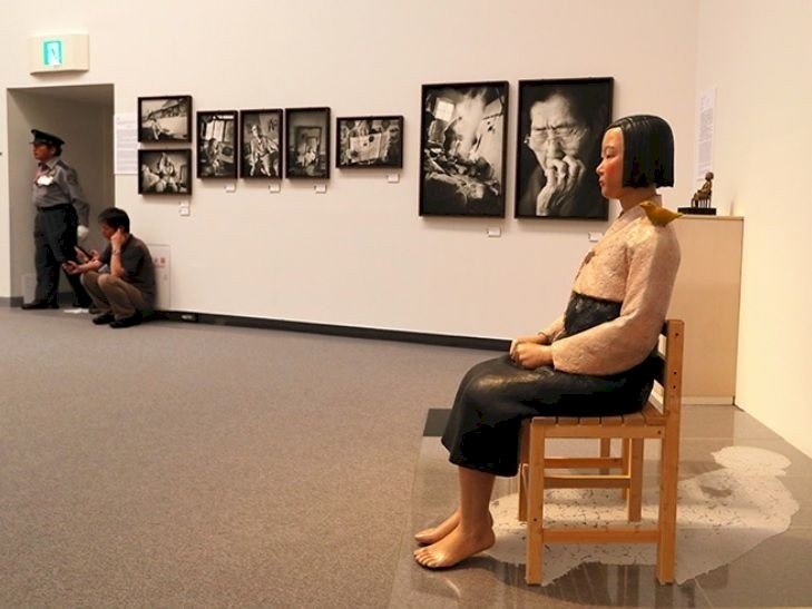 和平少女像在日展覽被喊卡 南韓：遺憾