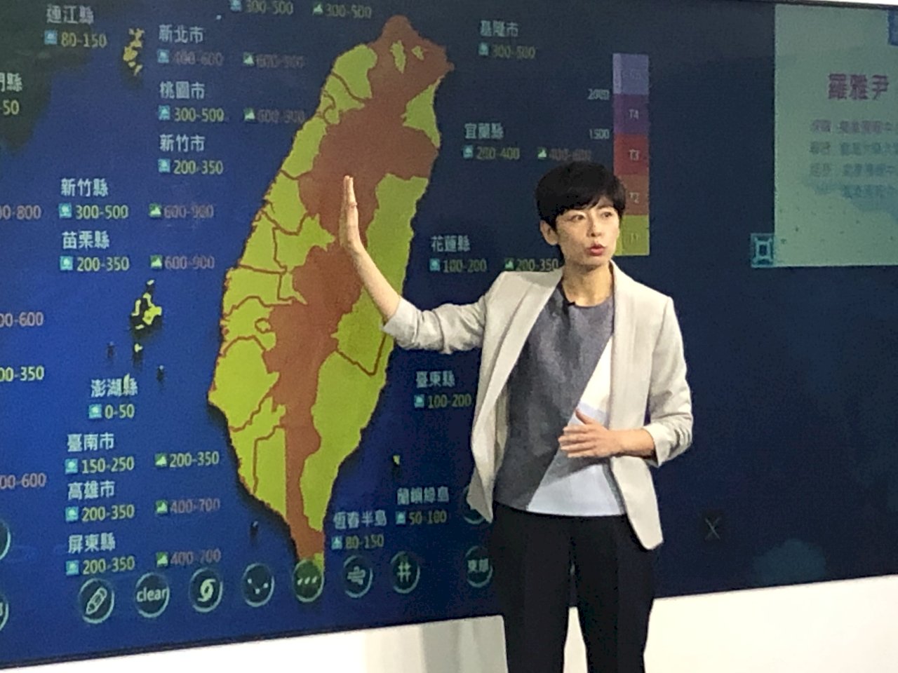 強颱利奇馬陸警擴大 北部山區雨量恐近千毫米