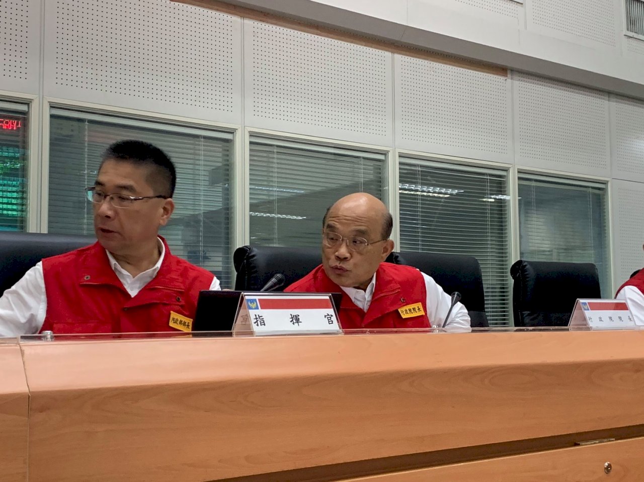利奇馬來襲又遇地震 蘇揆：防災靈活應變 將災害降至最低