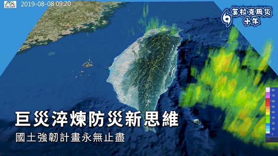 【莫拉克十年】巨災淬煉防災新思維  國土強韌計畫永無止盡