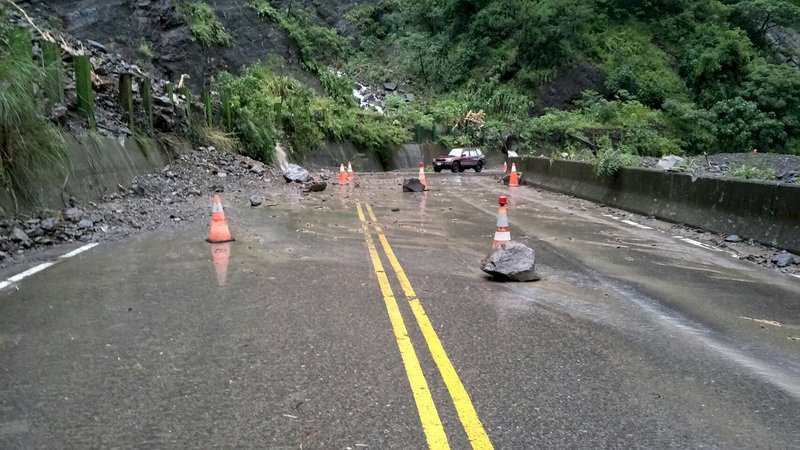 高雄山區雨勢減緩 土石流警戒未除