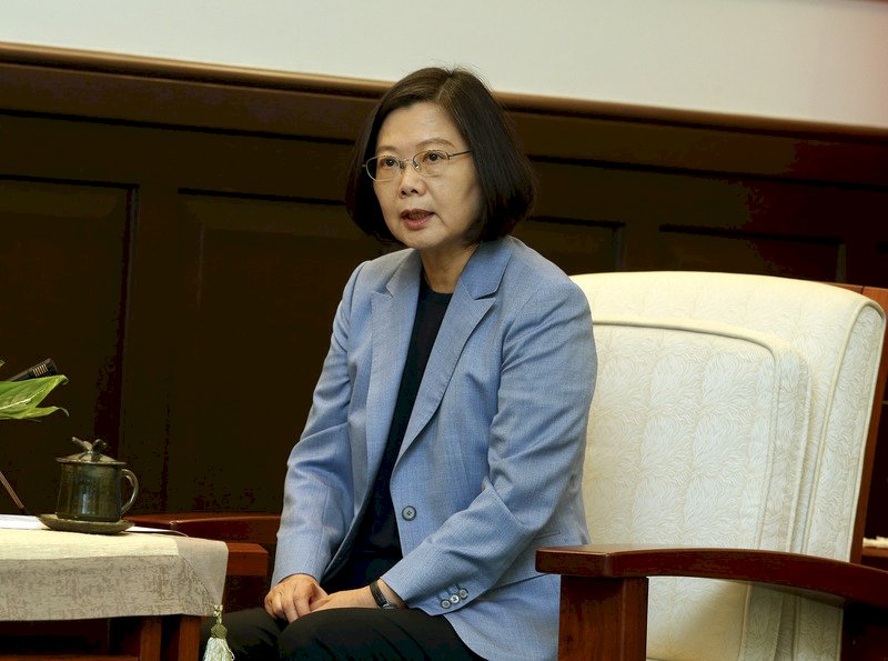 總統：香港警民衝突令人憂慮 台灣定捍衛民主自由