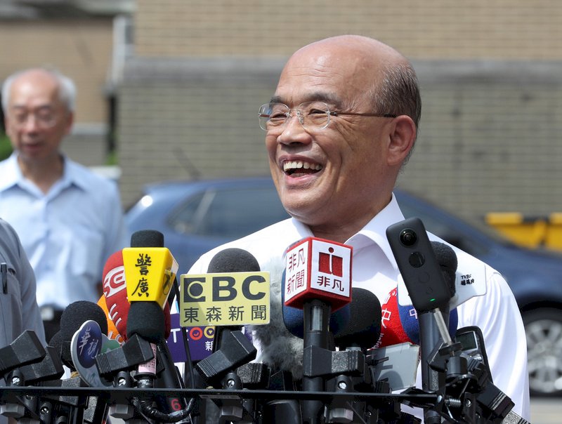 副手怎麼搭 蘇揆：蔡總統自有考量