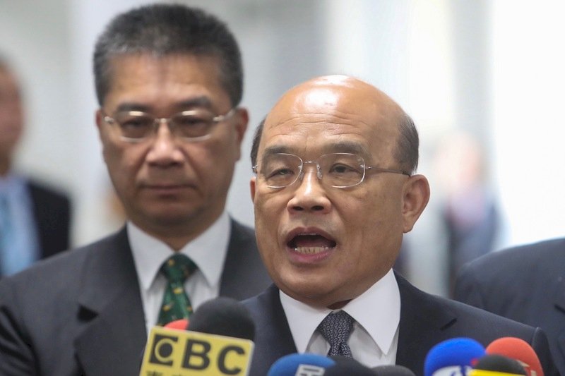 蘇揆：年改紛爭塵埃落定 盼台灣往前走