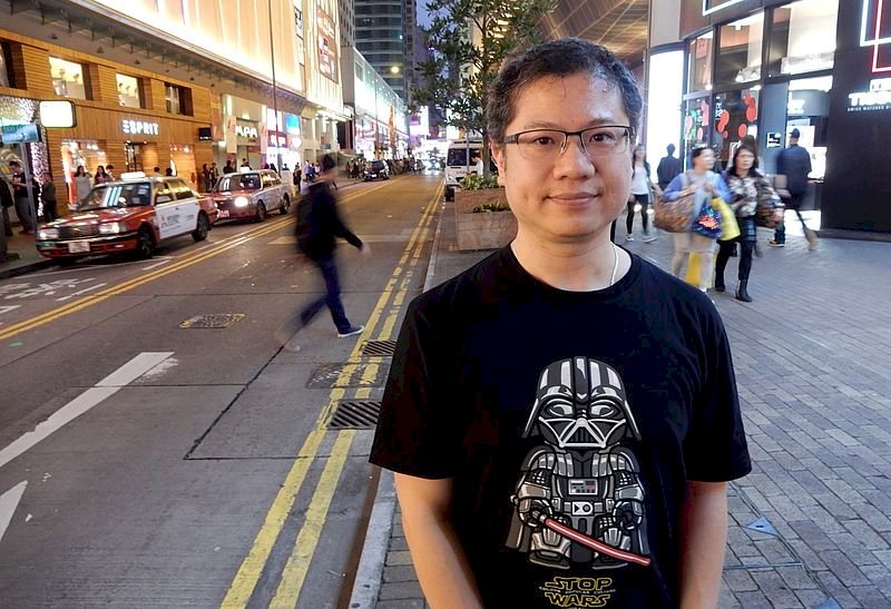香港光復上水遊行發起人 稱遇襲受傷