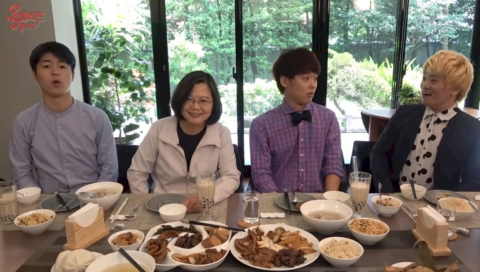 總統與三原合推新片 珍奶美食吸日觀光客