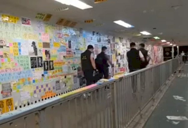 香港將軍澳「連儂牆」砍人事件 嫌犯羅湖落網