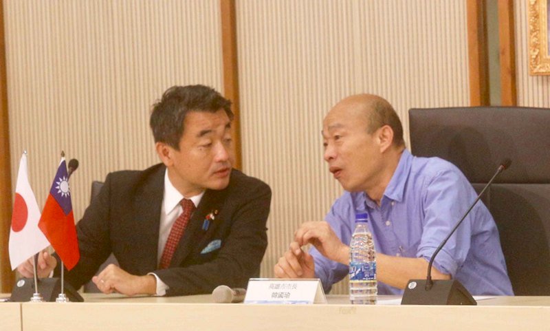 美日官員接連拜會 韓國瑜：代表對高雄及對我個人的重視