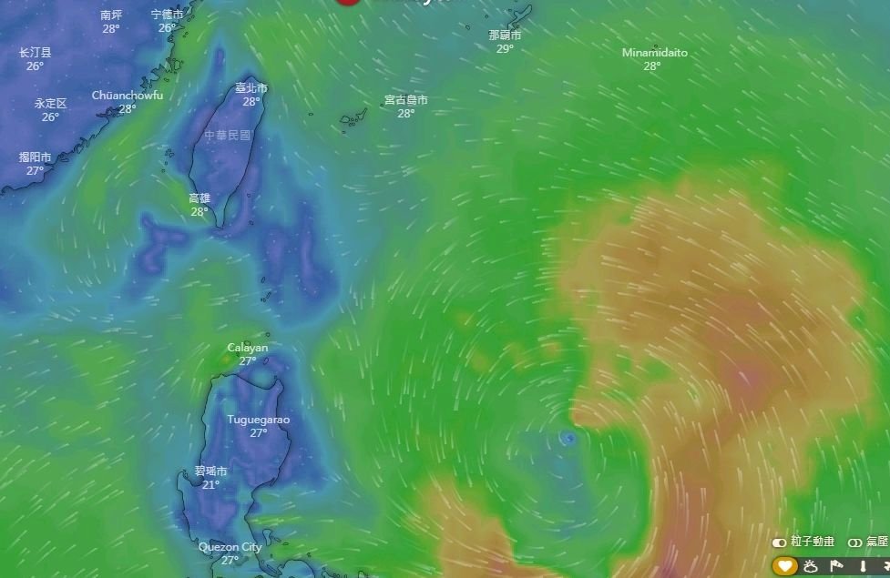 颱風侵台機率高  需留意動態  今各地多雲到晴