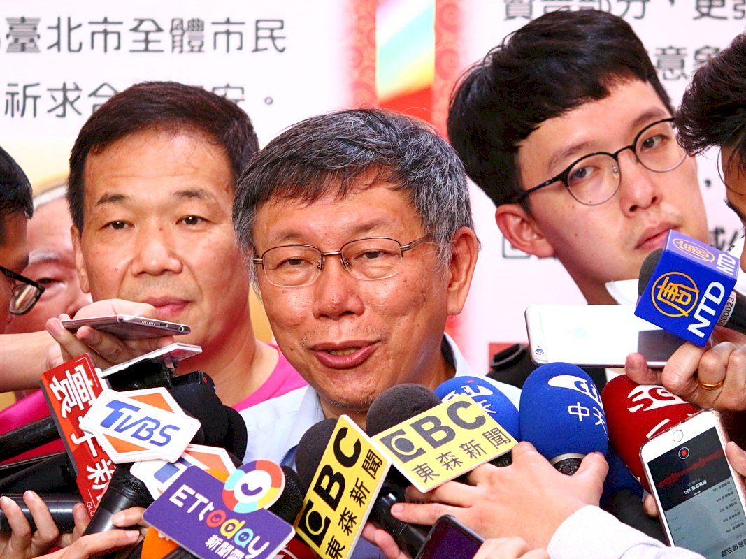 王金平參選到底 柯文哲：各退一步才能成大局