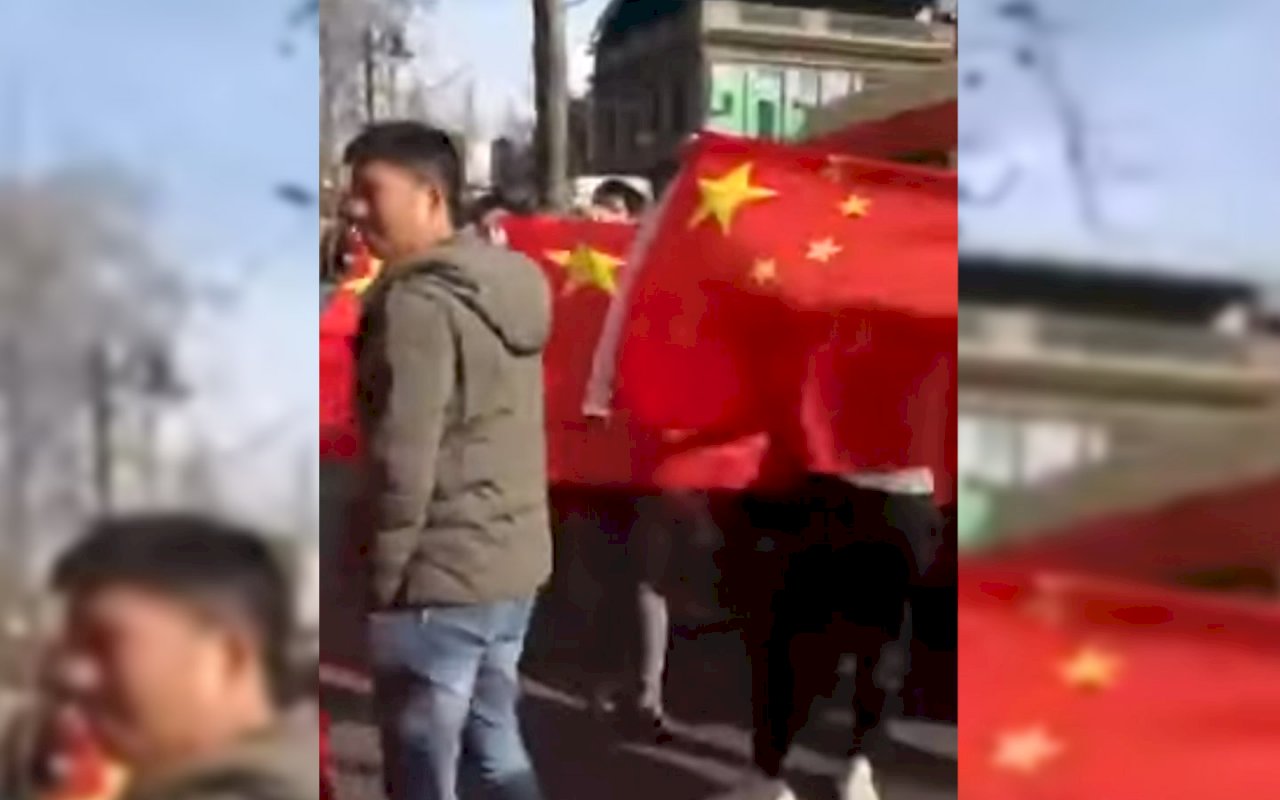 智利挺反送中台商遭鬧場 外交部譴責滋事中國僑民