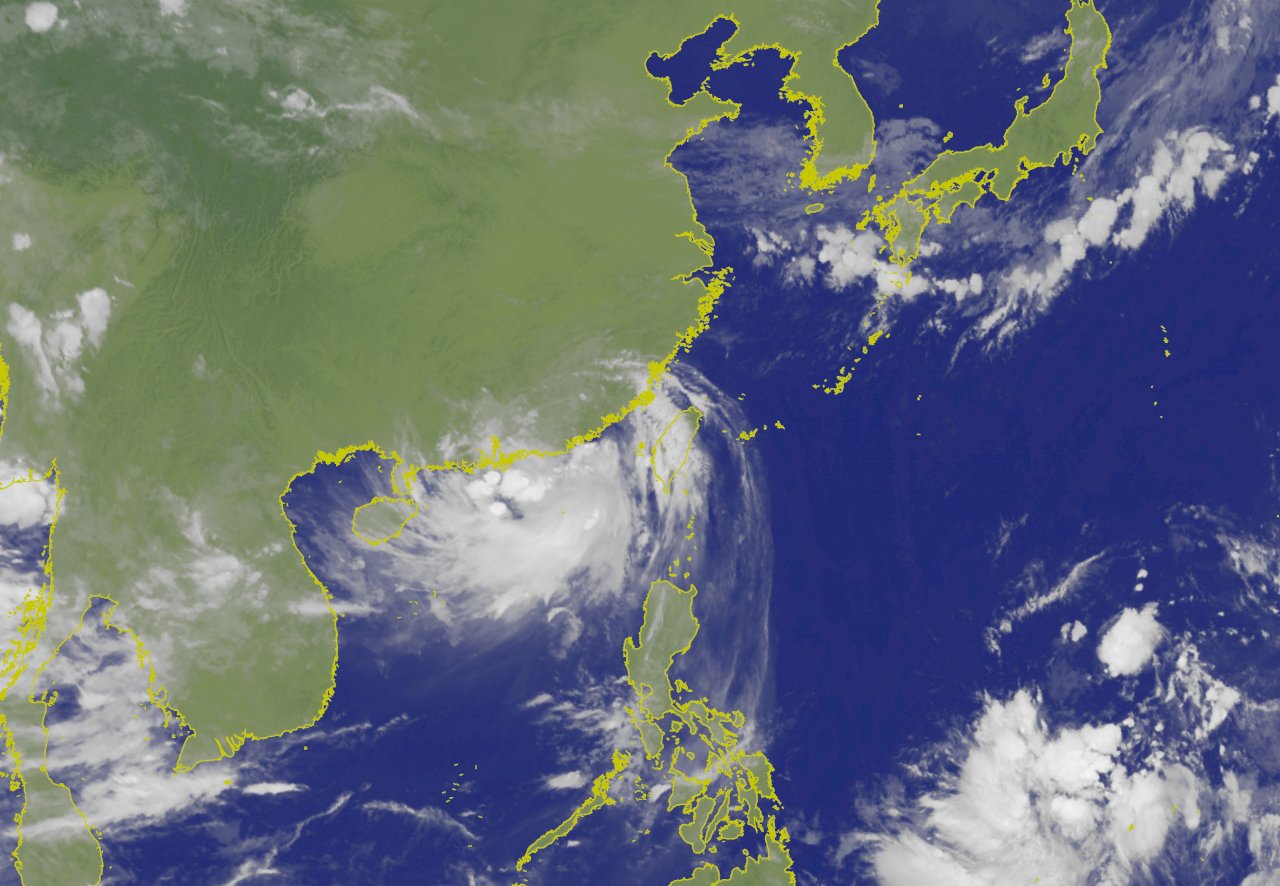 東部中南部降雨趨緩 天氣轉悶熱