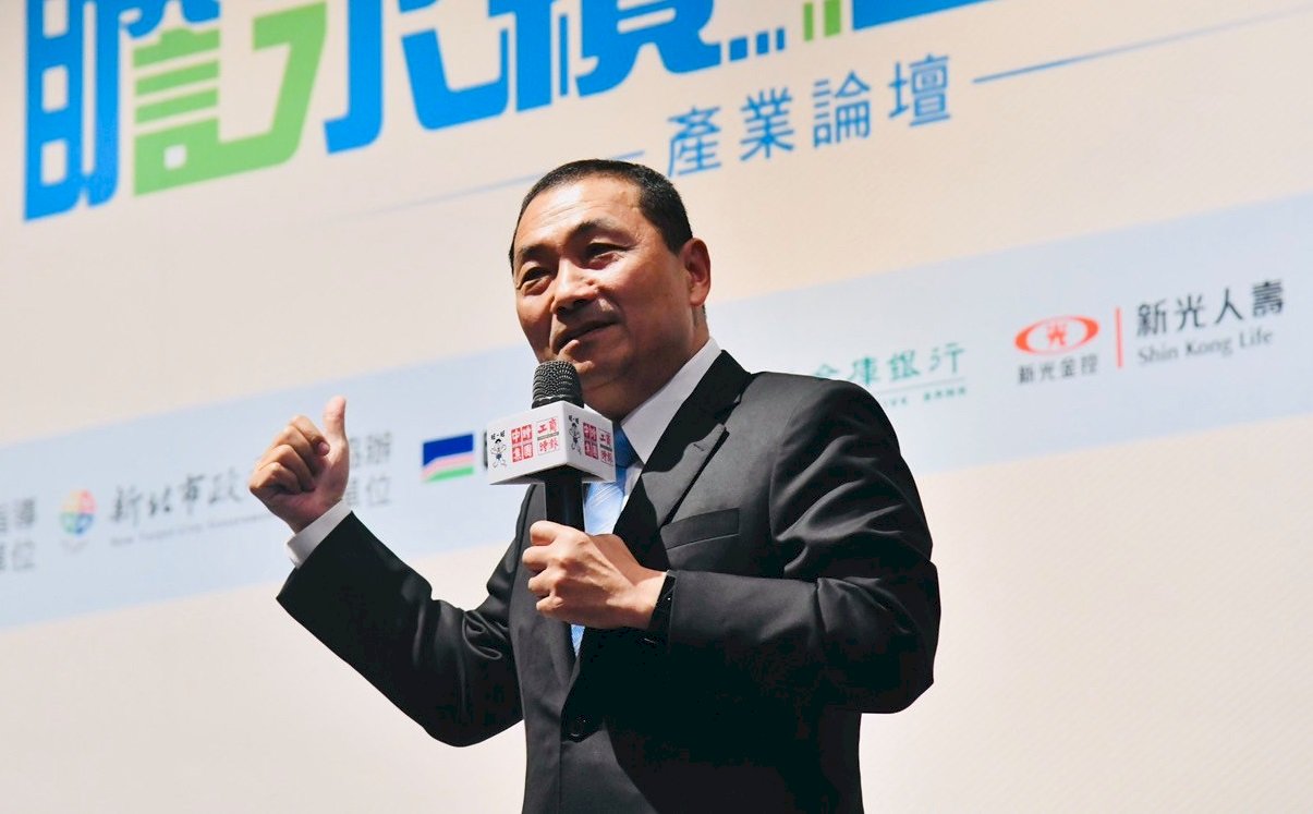 何時接韓新北總部主委 侯友宜：距離選舉還很久