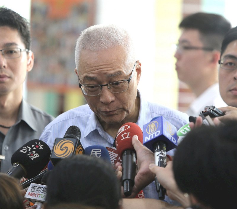 郭、王參選就開鍘？ 吳敦義：只要連署可能就違反黨紀
