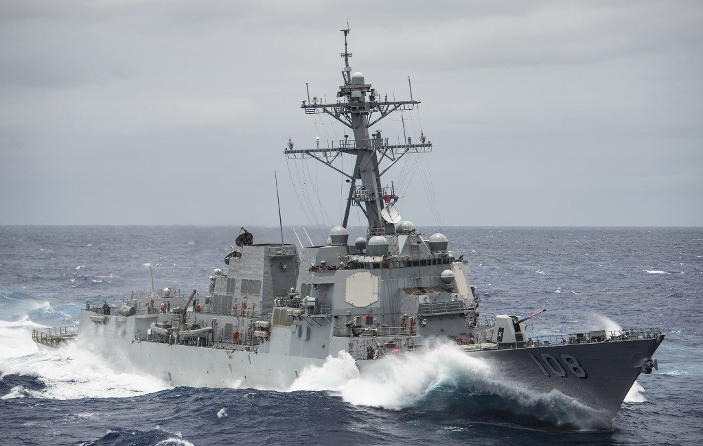 美艦駛近南海永暑礁美濟礁 解放軍海空警告驅離