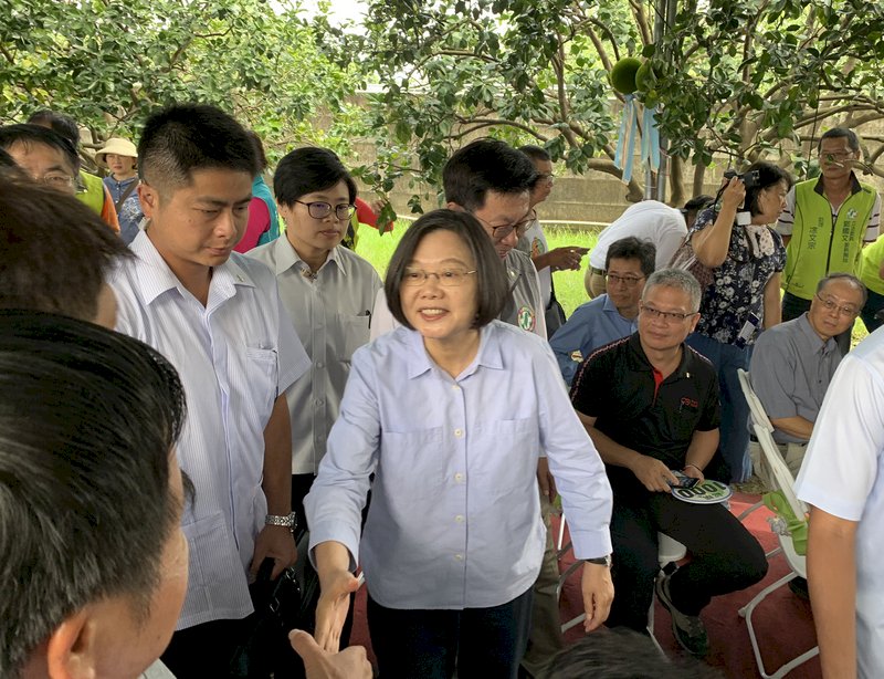 蔡總統：香港情勢是否惡化在於領導人一念之間
