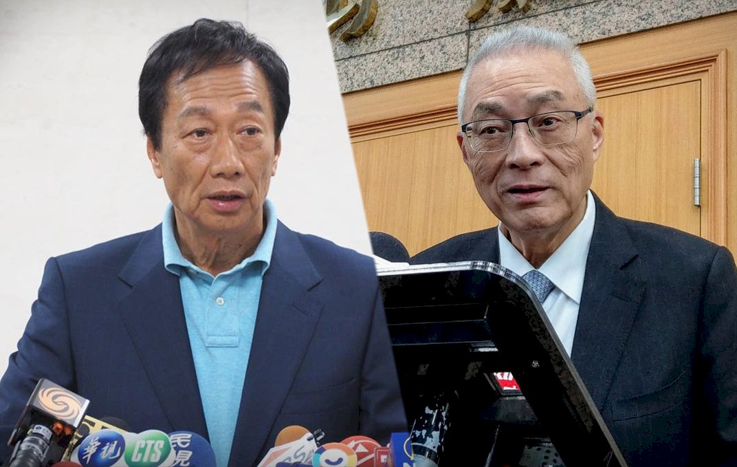 郭台銘傳獨立參選 吳敦義盼繼續效忠國民黨