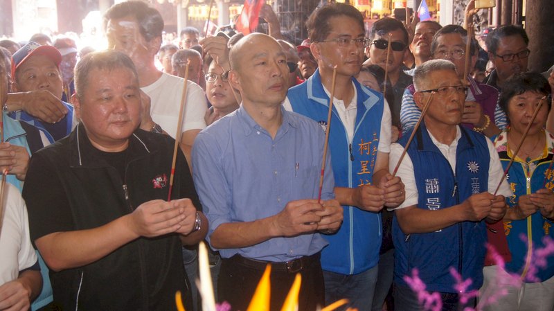 遭傳墜樓身亡 韓國瑜：2019最興旺的是黑韓產業鍊