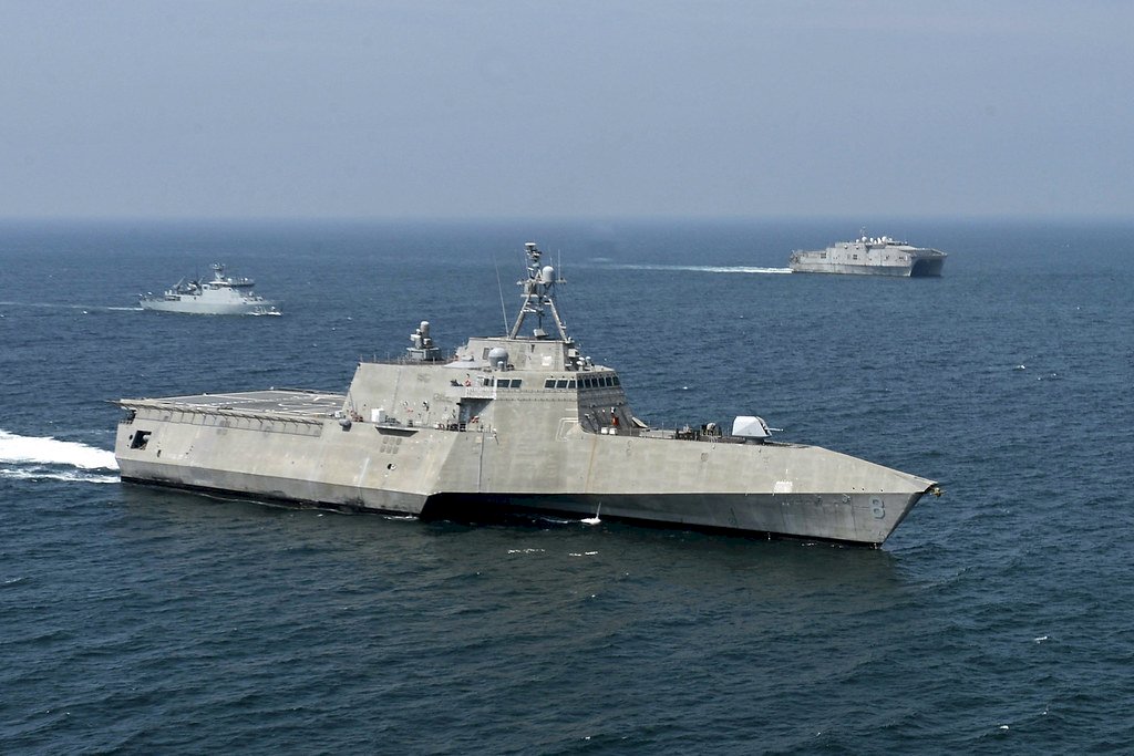美國與東協海上聯合軍演 首次登場