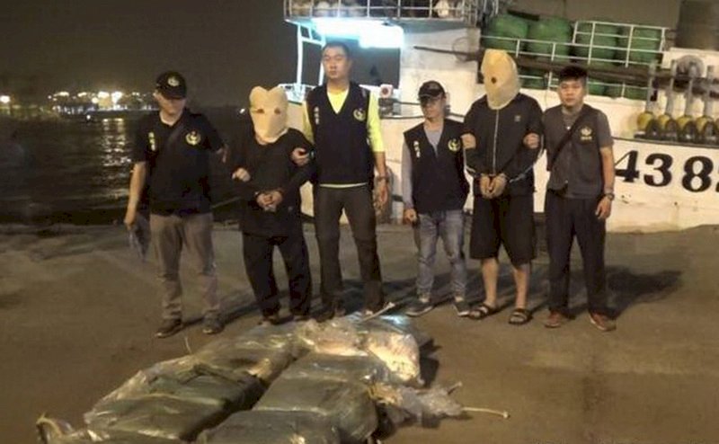 海巡署全力緝毒  前8月查獲近8噸毒品