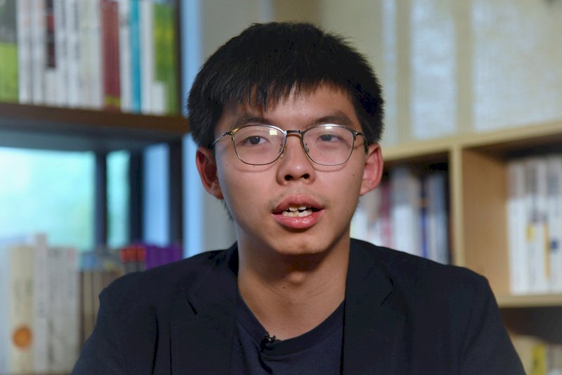 韓國瑜挺港全面普選 黃之鋒盼不要再進中聯辦了