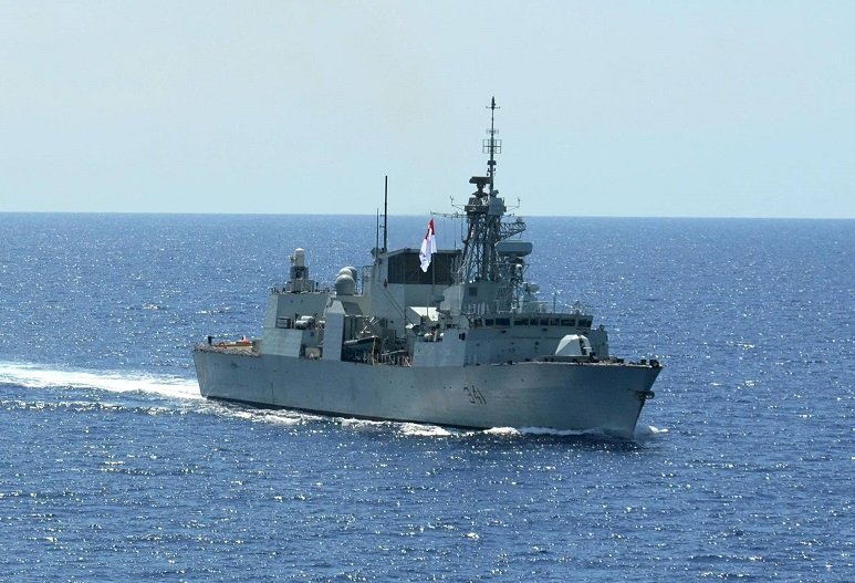 加國軍艦今年首穿越台海 國防部掌握 外交部表歡迎肯定