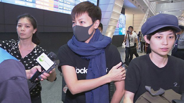 何韻詩抵台 盼支持港人爭自由
