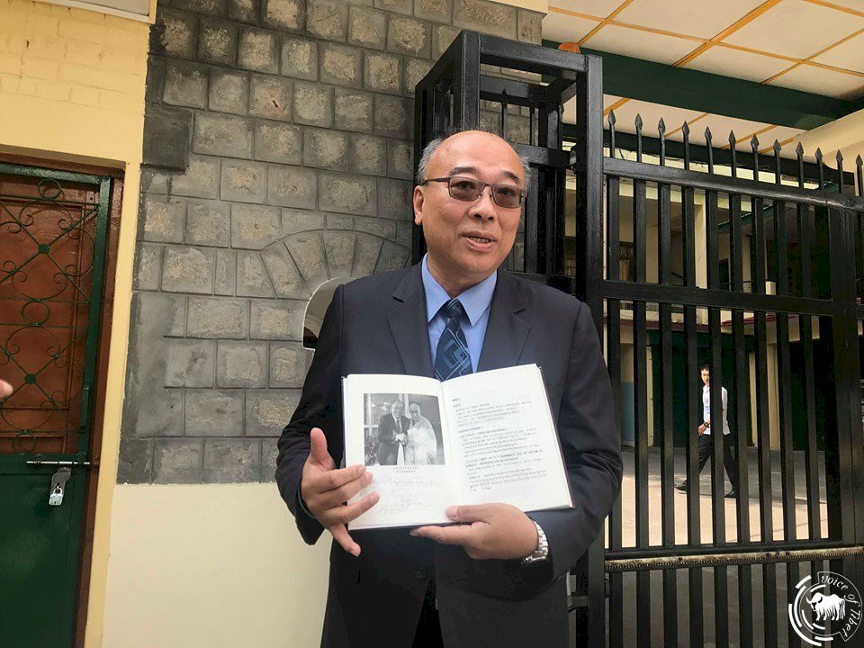 達賴喇嘛接見台學者   為台灣人民祈福