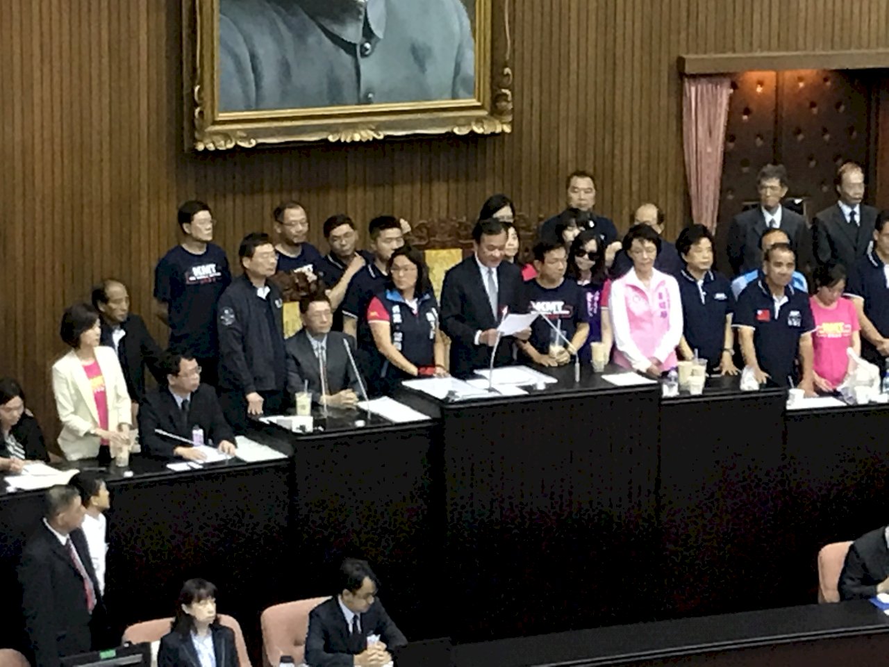 藍委杯葛院會 立院開議第一天整日空轉