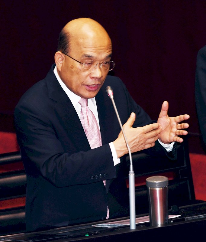 蘇貞昌：吉里巴斯做法 非民主國家常態