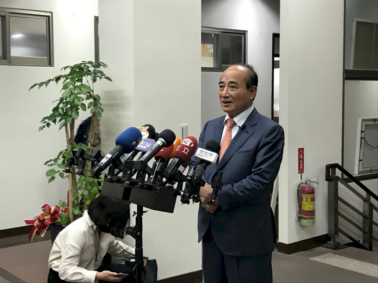 向親民黨爭取總統提名？王金平：有待努力