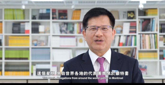 交長林佳龍秀英語 感謝國際友人挺台參加ICAO(影音)