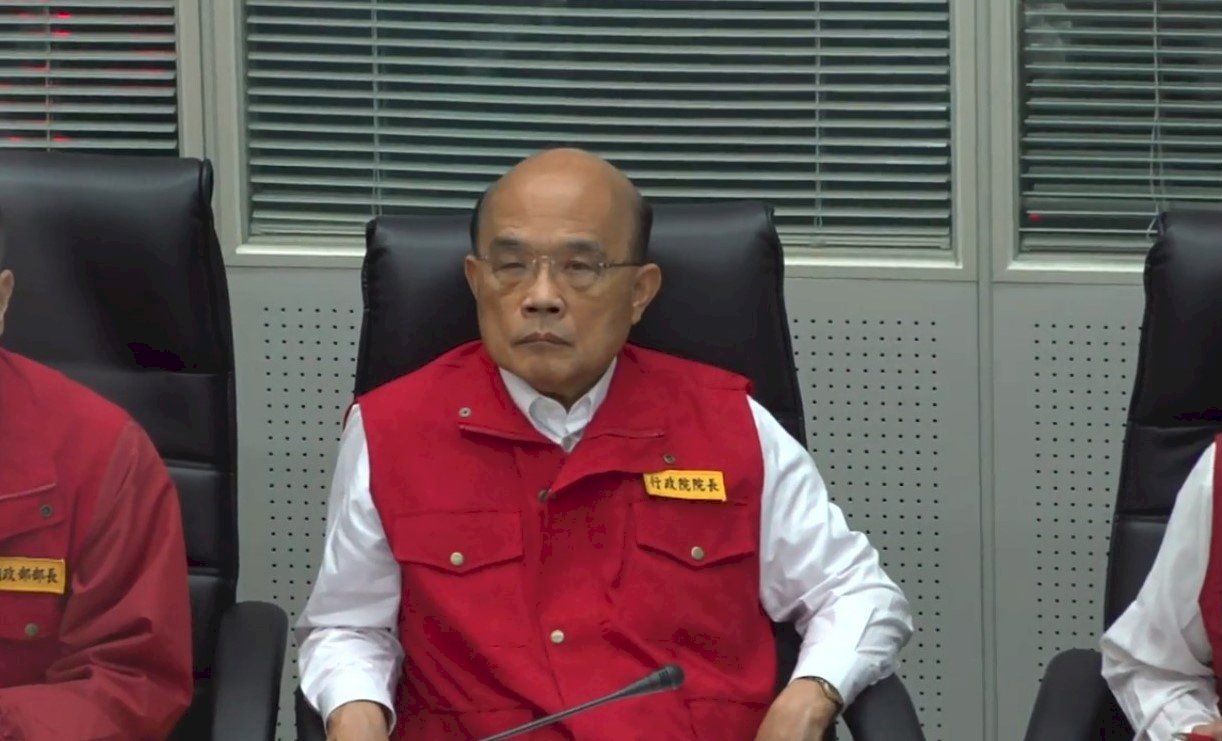 何韻詩遭潑漆 蘇揆：不容許台灣自由民主被破壞