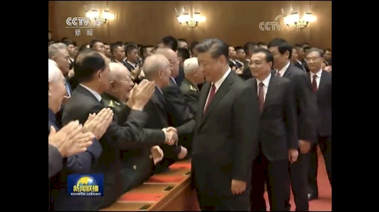 中共建政70週年晚宴 江澤民胡錦濤缺席