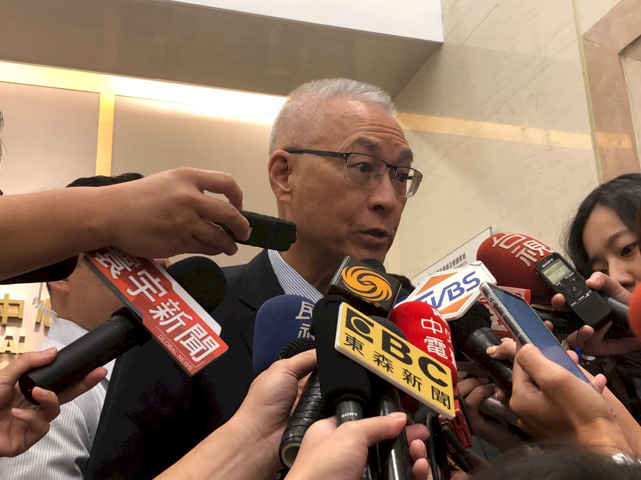韓國瑜推薦不分區 吳敦義：納入考慮 謹慎評估