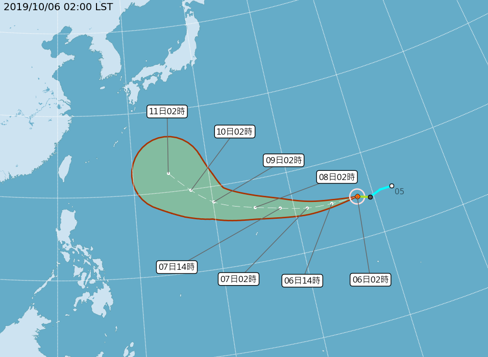 日媒：哈吉貝恐成今年最強颱 須嚴加戒備