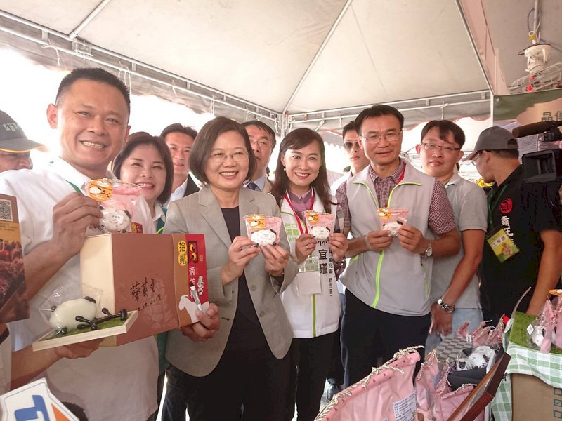 畜產嘉年華登場 總統：守護台灣豬肉產業