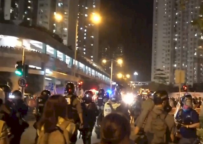 反送中全港罷買日鎖定藍店 港鐵已關閉8站