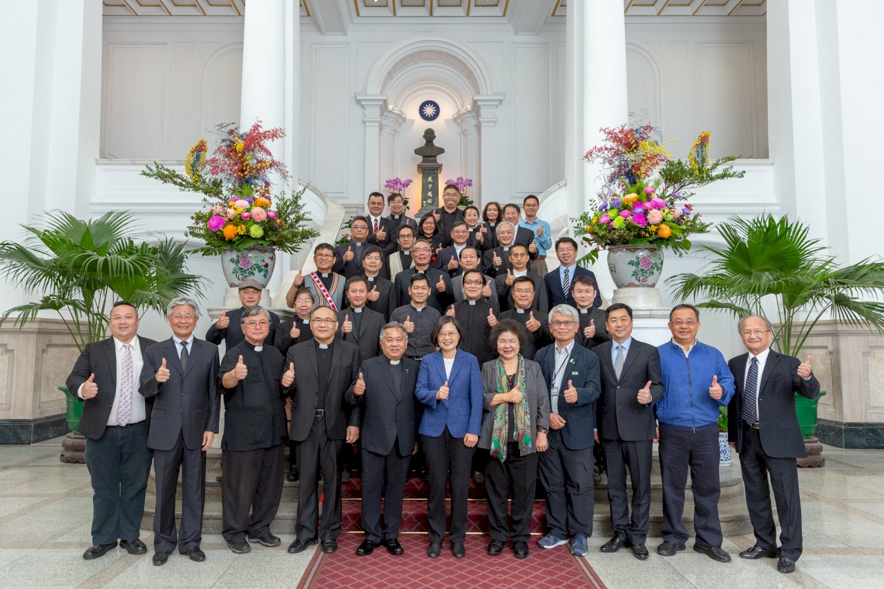 蔡總統：打造自由公義國家 確保下一代有選擇機會